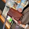 Leather Women's Bag Crossbody Small Bag New Spring and Summer High-grade Texture French Niche