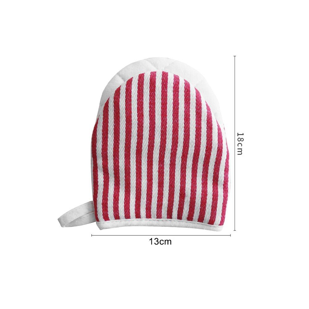 2PCS Heat Resistant Kitchen Oven Glove Mini Cooking Mitten Microwave Oven Casserole Pot