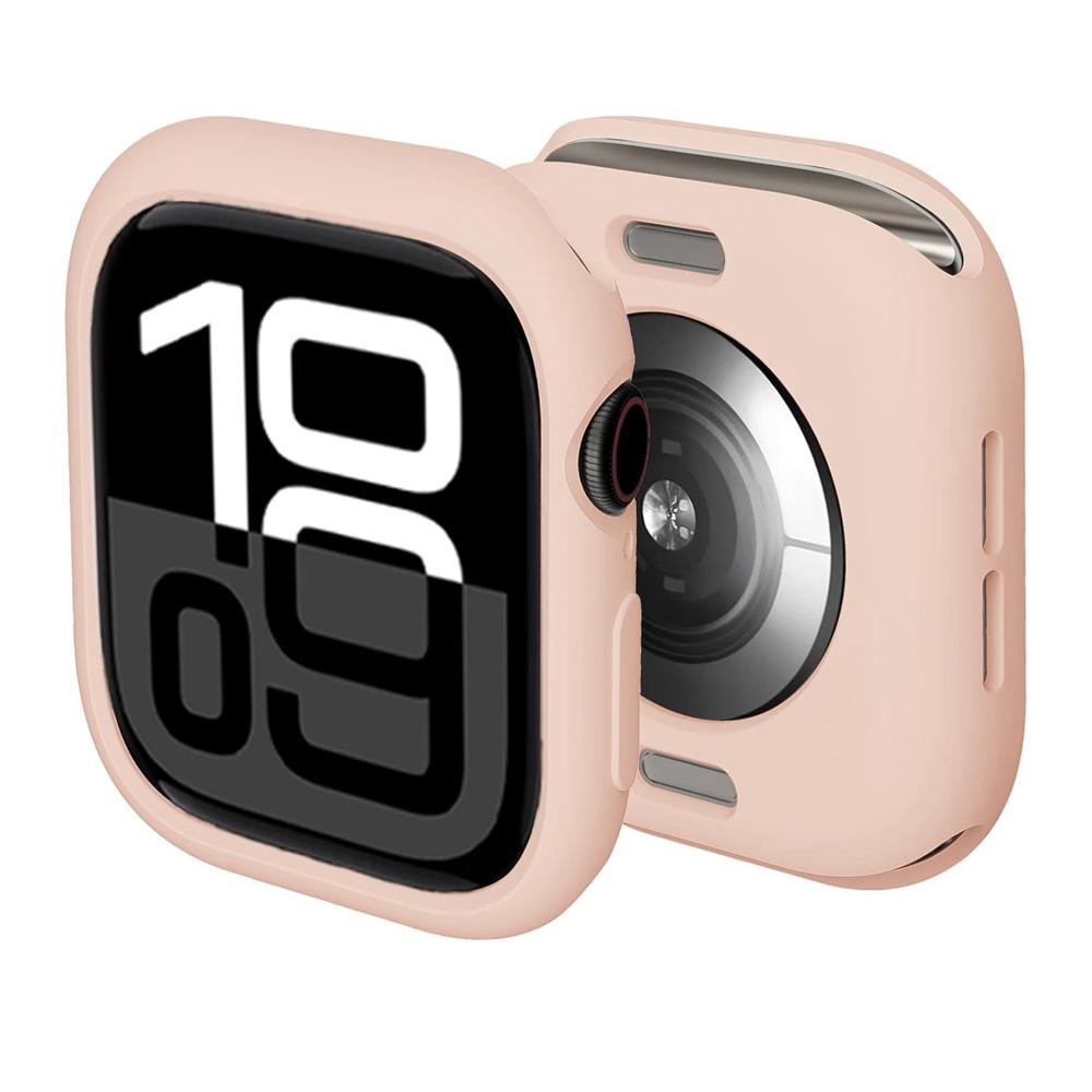 Чехол для Apple Watch 10 11 46 мм 42 мм Аксессуары Ударопрочный Защитный Мягкий Силиконовый Бампер Оболочка Чехол iwatch Серии Защита