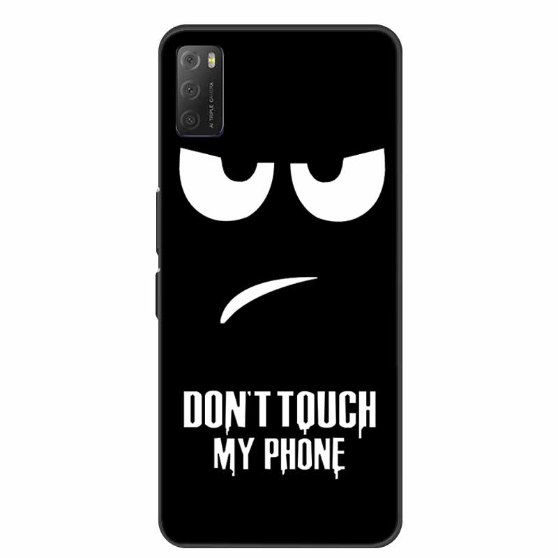 For TCL 20E Cases 20Y 20S 20B 20L Fashion Soft TPU Silicone Cartoon Phone Cases For TCL 20Y Cover Bumpers Fundas 20 E TCL 6125F