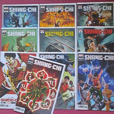 [ИСПОЛЬЗОВАННЫЙ] MARVEL SHANG-CHI Marvel Shang-Chi Американский комикс набор из 10 книг