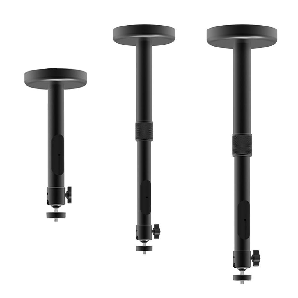 Aluminum Projector Hanging Bracket Wall Mount Fixed/Flexible Height 360 Degree Rotation PTZ for Multimedia Enjoyment