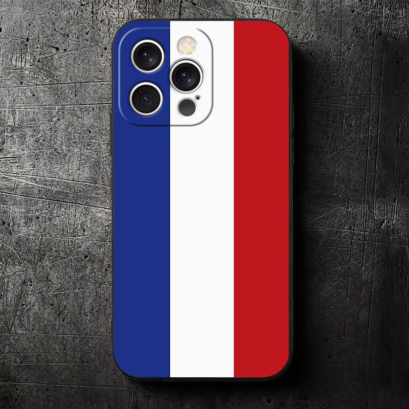 Франция Эйфелева башня Париж Мягкий чехол для телефона для iPhone 16 16E 17 Air 15 Pro Max 14 Plus 13 Mini 11 12 7 Черный чехол Задняя панель