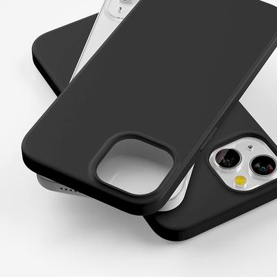 Роскошный ультратонкий матовый силиконовый мягкий чехол для iPhone 14 13 12 Mini 11 Pro XS Max X XR SE 3 7 8 6S 6 Plus однотонная задняя крышка