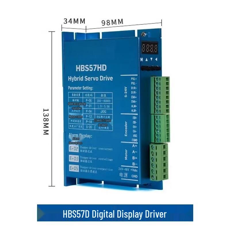 High-Speed Closed-Loop Stepper Motor Kit