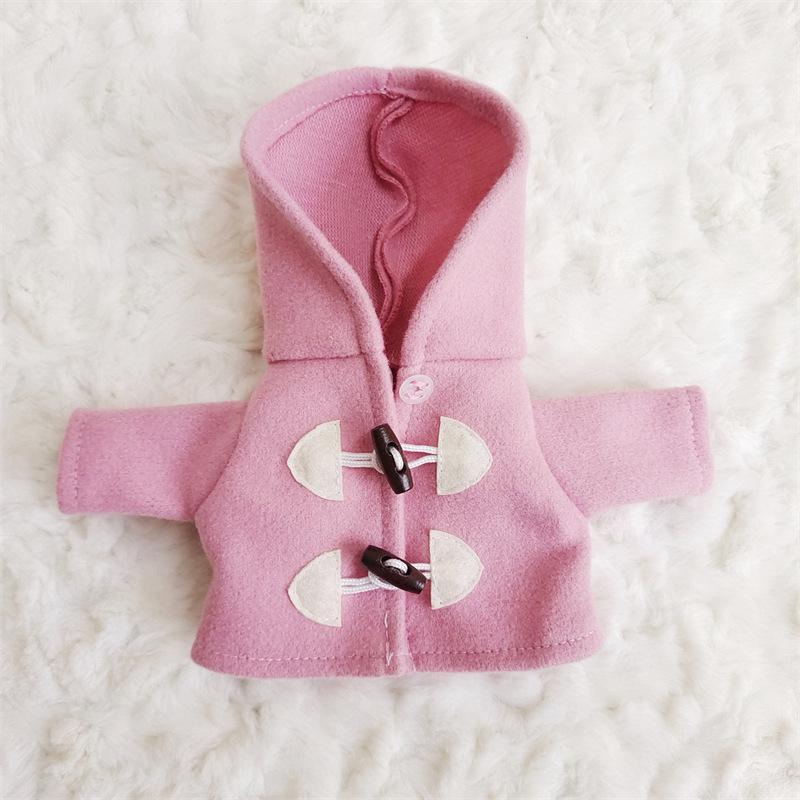 Коричневый шерстяной наряд для собаки с хлопковой рубашкой, галстуком и джинсами