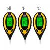 Тестер pH-метра почвы 4 в 1/3 в 1 pH-метр влажности Температура Солнечная освещенность Измерение Анализ Тест кислотности почвы