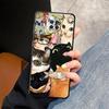 Чехол для телефона для Xiaomi Redmi Note 14 A3 14C 10 12C 13C 13 Pro Plus K80 A1 A4 A5 9 8 7 12 11 K40 A1 A2 Мультяшный кот