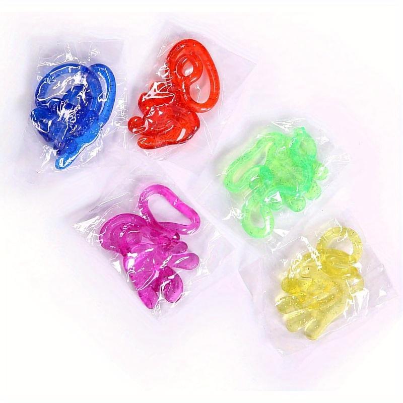 70 шт. Ассортимент Маленькие Блестящие Липкие Руки, Подарки на День Святого Валентина, Сувениры для Вечеринки по Случаю Дня Рождения, Липкие Руки, Реквизит для Снятия Стресса, Наполнители для Хэллоуинской Корзины