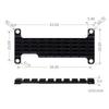 Raspberry Pi Zero 2 W Aluminum Heatsink Metal Case with Tools