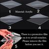 Dustproof structure Glove Dispenser Acrylic material Acrylic Organizer  Catering service
