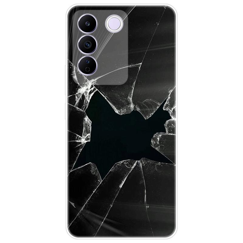 For Vivo V27e V 27e Case Soft Silicone Back Cover Cartoon Phone Case Diversification