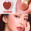 4 Colors Blush Long Lasting Face Blusher Love Palette Soft Powder Smooth Texture Professional Women Makeup