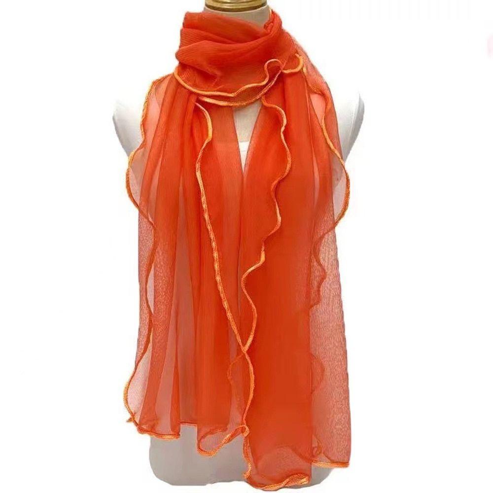 Sunscreen Head Wraps Neckerchief Headband Air Conditioner Shawl Hijab Scarf Summer