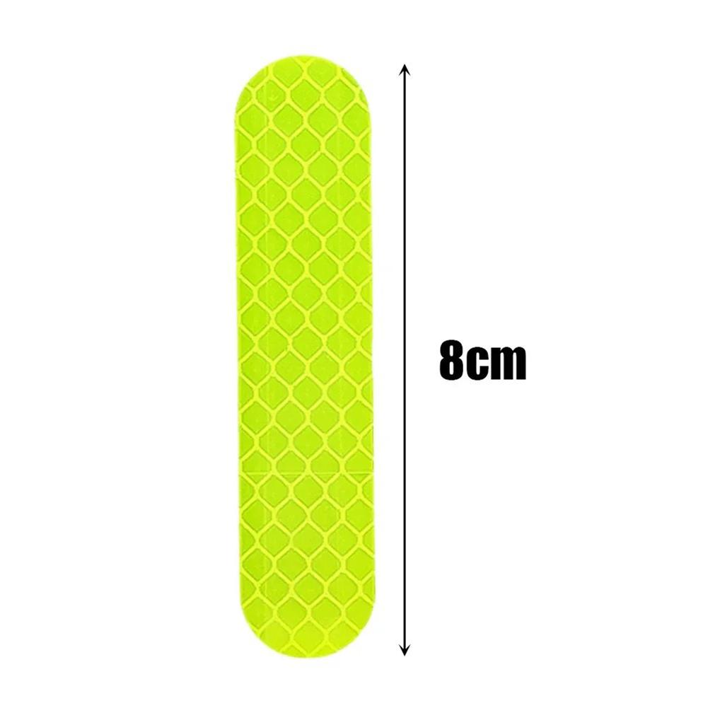 20Pcs Waterproof Reflective Stickers Strip  Self-adhesive Reflective Sticker