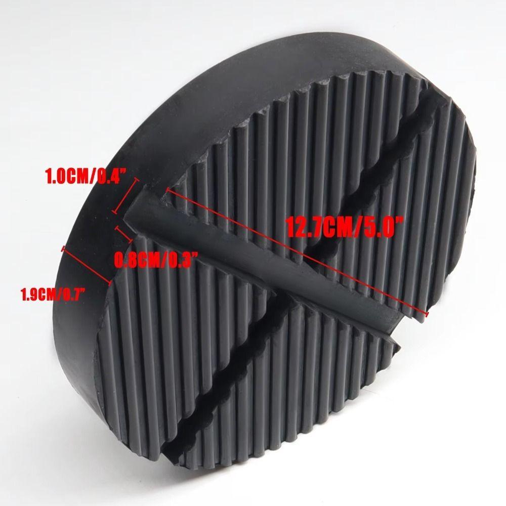 Square Round Rubber Support Block Universal Car Lift Pad New Car-Jack Rubber Cushion
