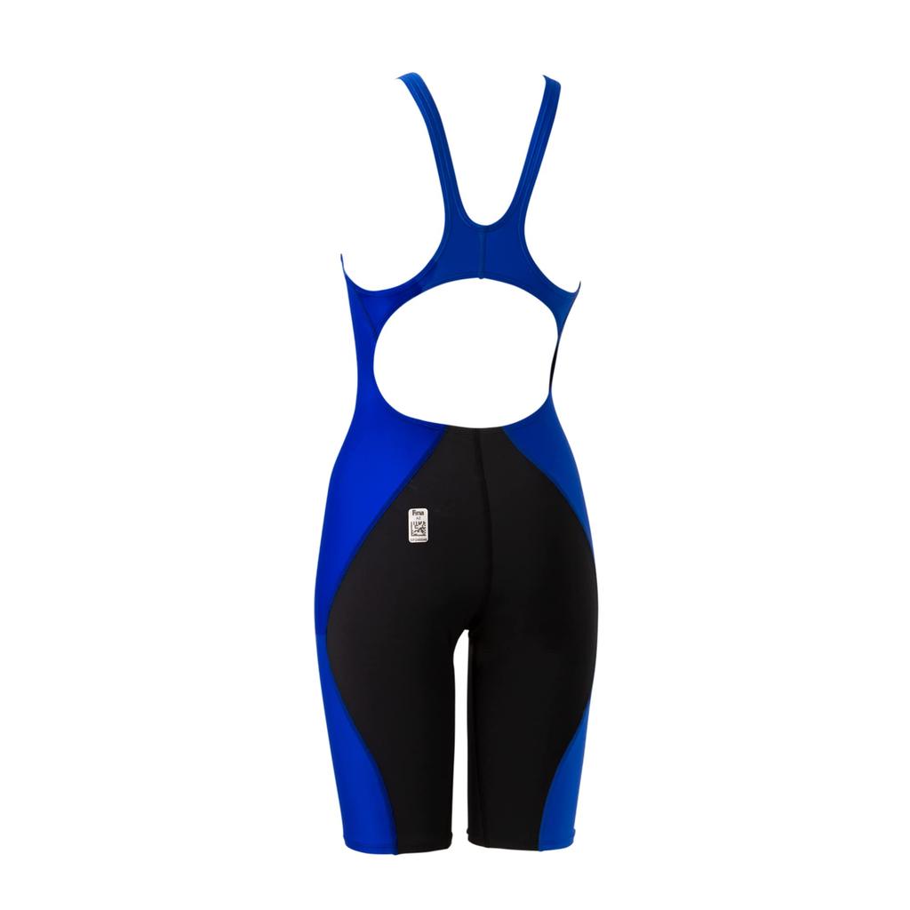 Купальник для соревнований Pro Hybrid 2 Openback Kneeskin Pro Hybrid 2 Open Back Kneeskin Blue SS [Speed] женский черный/королевский
