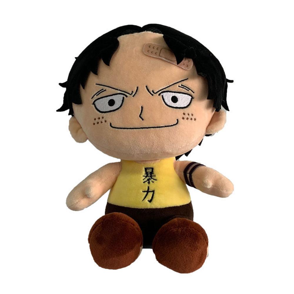 14-20 см One Piece Японские Аниме Плюшевые Игрушки Фигурка Луффи Чоппера Эйса Набивные Куклы Милая Мультяшная Кукла Детские Рождественские Подарки