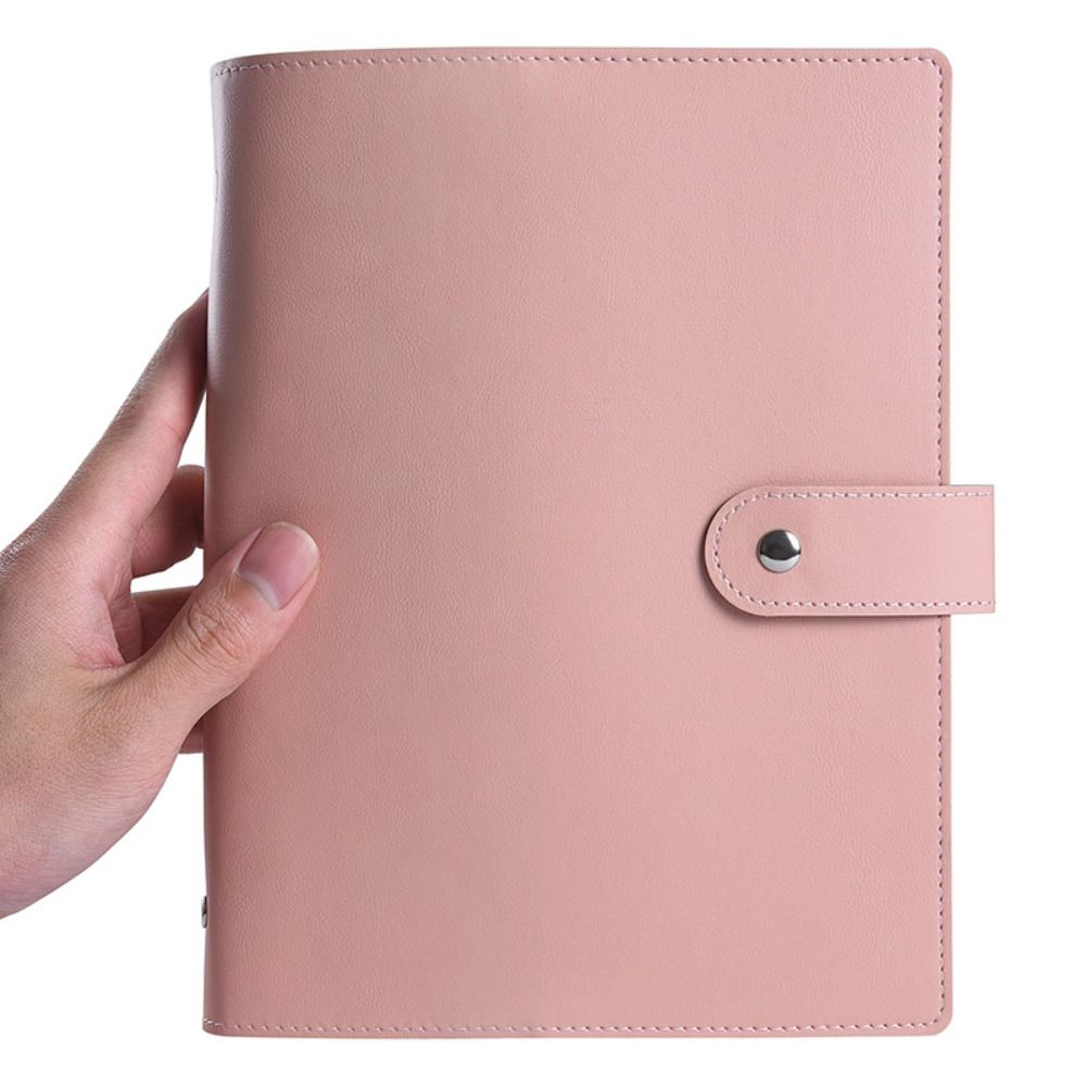 Refillable Loose Leaf Notebook Cover Macaroon Color Journal Agenda Planner Cover  Notes
