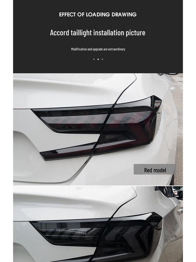 Accord 10th Gen LED Streamer Turn Signal & 10.5th Gen Cyber Style LED Taillight Assembly