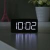LED Mini Table Clock Digital Alarm Temperature Snooze Display Time Home Desktop Decoration USB Charging Electronic Alarm Clock