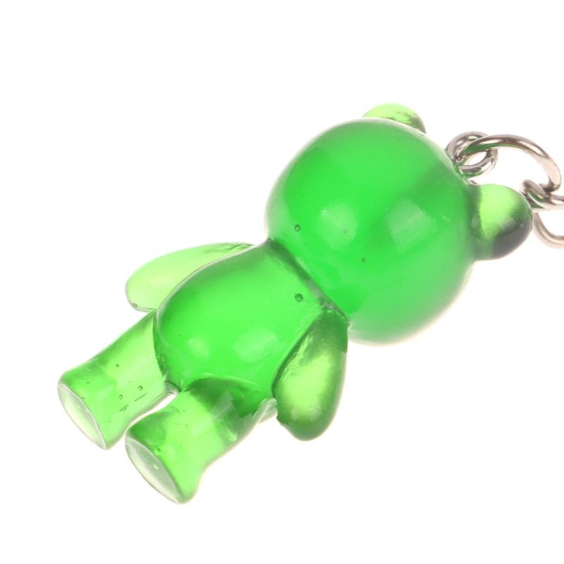 Kawaii мультфильм животные лягушка светящийся брелок креативная девушка сердце светится в темноте брелок сумка кулон автомобиль ключи аксессуары