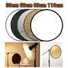 Portable Collapsible Soft Light Round Photography Reflector for Studio 30/60/80/110cm