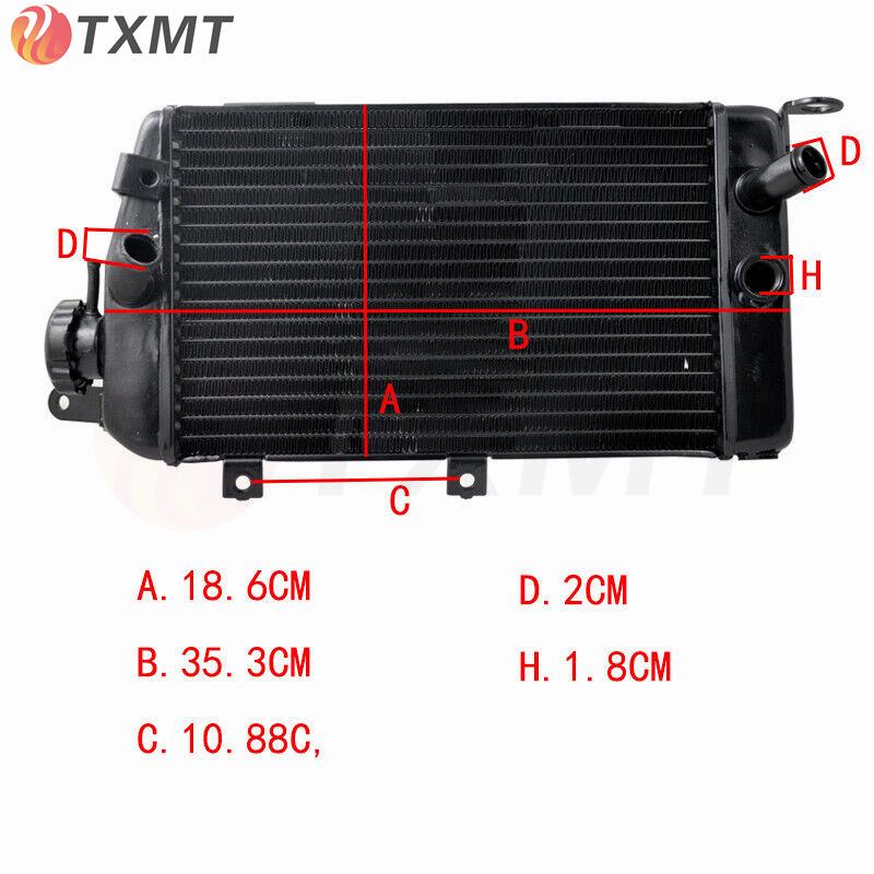 Kawasaki KLR650 Radiator Assembly (2008-2013)