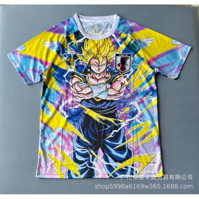 Japan Football Team Jersey Adult Kids Short Sleeve Quick Dry Breathable Sports Shirt Training Running