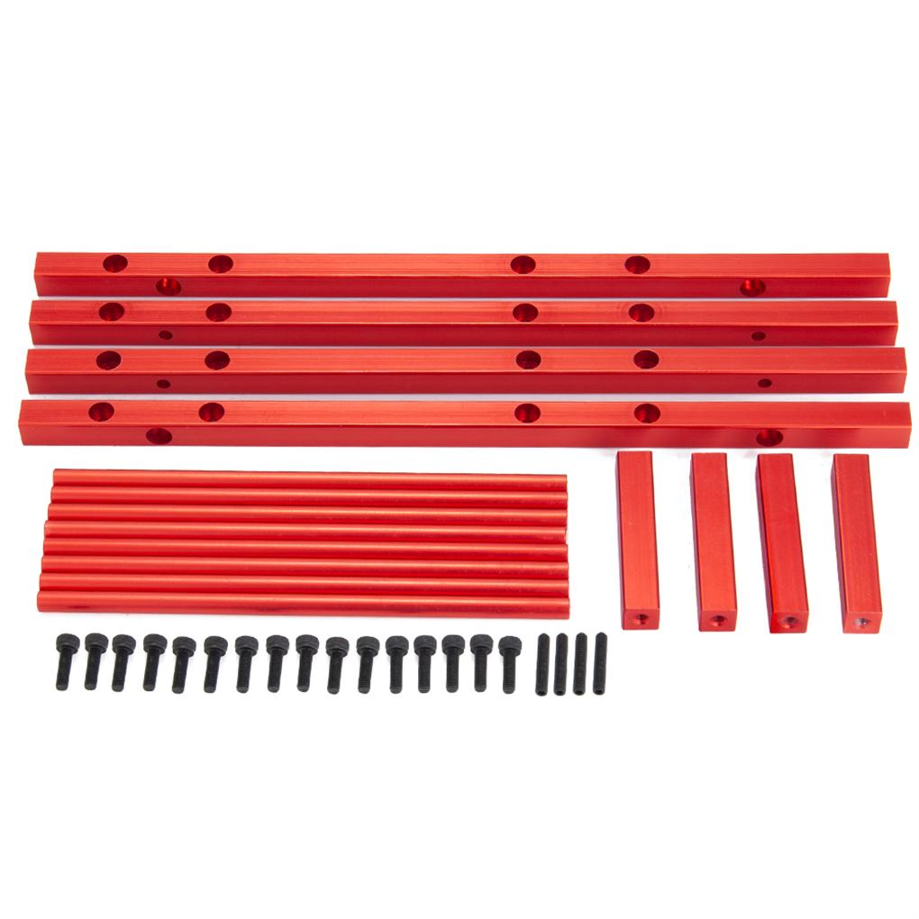RCGOFOLLOW Aluminum Alloy Metal Alloy Tire Rack Rc Tire Rack For 1/10 FMS SCX10 D90 TRX4 TF2 CC01 Capra