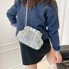 Sequined Banquet Bag Women's Personality Trendy Fashion Women's Shoulder Chain Bag New Handbag Light Luxury