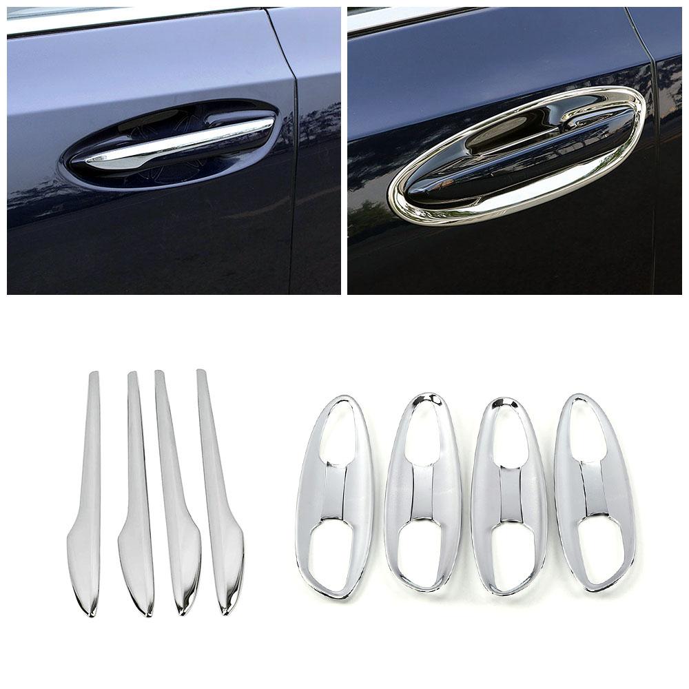 For Lexus ES ES200 ES250 ES300 ES350 2018 2023 Exterior Modify Chrome Door Handle Bowl Cover Trim Car Styling
