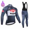 2026 Alpecin Pro Team Термофлисовый Велосипедный Комплект Одежды для Мужчин, Дорожный, Горный Велосипед, Велосипедная Одежда, Зимний, Новый
