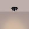 Lagos 3P ceiling lamp black