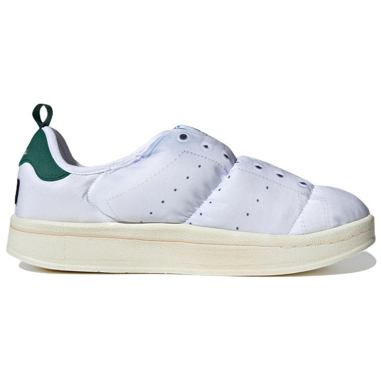 adidas Кроссовки унисекс Puffylette Stan Smith Белая обувь-Белый колледж-Зеленый HP6699