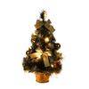 40cm Artificial Tabletop Christmas Tree Xmas Decoration Tree with LED Light Decoration for Chri