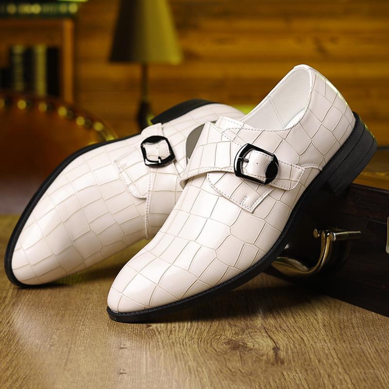 Новые лоферы с ремешком-монком для мужчин, лакированная кожа с узором аллигатора, повседневная обувь, дизайнерская, формальная, для свадебного платья, для выпускного вечера