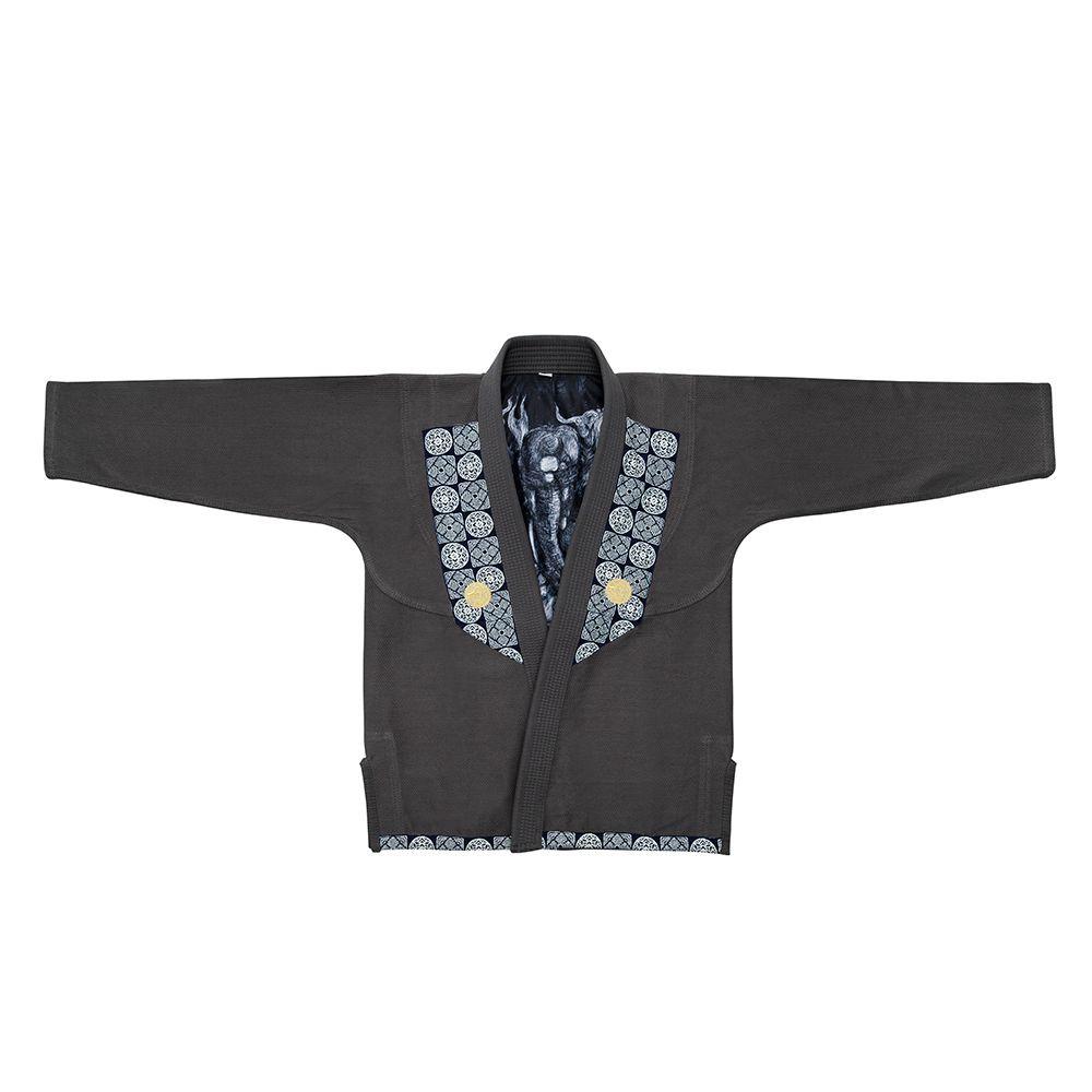 Fairtex Men's MOHOM Premium BJJ Kimono/Gi Gray A1