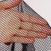 Thickened Woven Fish Shrimp Basket Storage Bag Mesh Landing Bucket Anti-jump Net  Lobstering