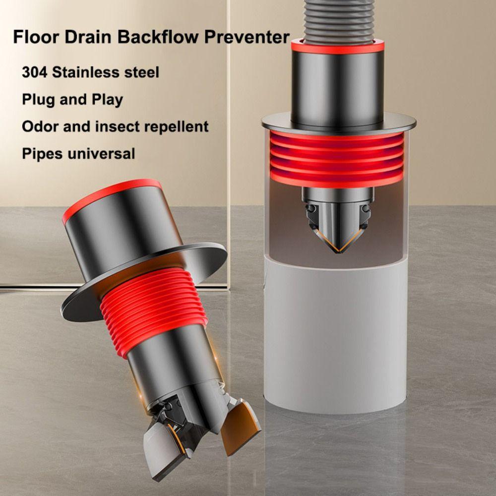Universal Floor Drain Backflow Preventer Efficient Drainage Floor Strainer Basement