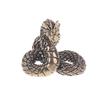 1Pc Antique Bronze Mini Snake Statue Miniature Figurines Zodiac Animal Interior Desk Decorations Tea Pets Ornaments Brass Crafts