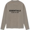 Мужская футболка Essentials Classic с длинным рукавом Homestead Heather, серая 125AS254201F
