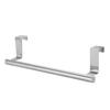 Multi Purpose Stainless Steel Single Bar Towel Rack Hole Free Towel Rack Bathroom Towel Bar L