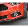 Chrome Front Fog Light Lamp Trim Cover Ring Decal for Ford Mustang 2015-18 Pair