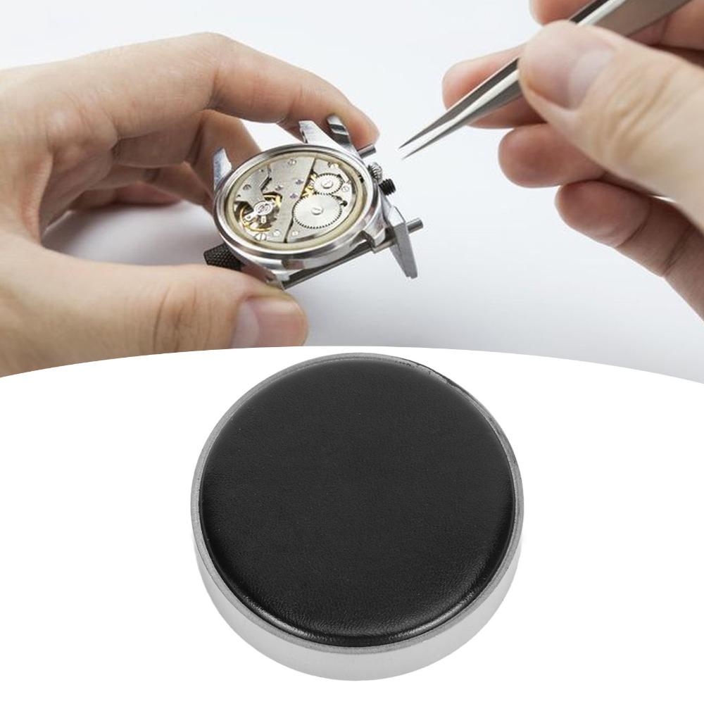 Круглый корпус часов Подушка Кожа PU Подушка для механизма часов Подушка для механизма Ремонт часов