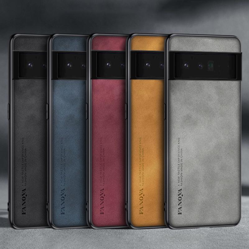 Роскошный чехол из искусственной кожи для Google Pixel 6 7 Pro 6A 6Pro, матовый защитный силиконовый чехол для телефона Google Pixel 7 6 A Pixel6