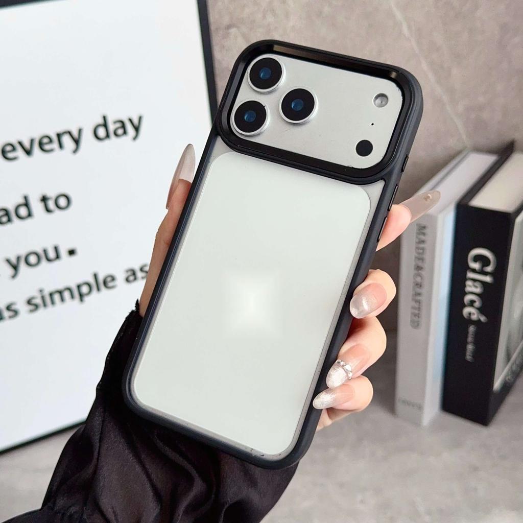 Прозрачный силиконовый бампер противоударный чехол для iPhone 17 Air 16 15 14 13 12 11 Plus Pro Max Металлическая защита камеры Жесткие крышки