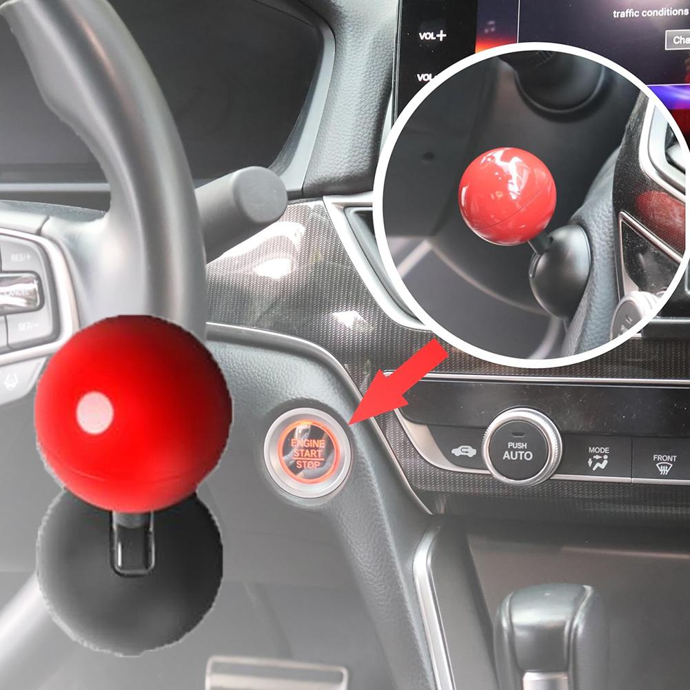 Car Push To Start Button Rocker Car Engine Start Stop Button Joystick One Button Start Lever Automotive Decorative Accessories