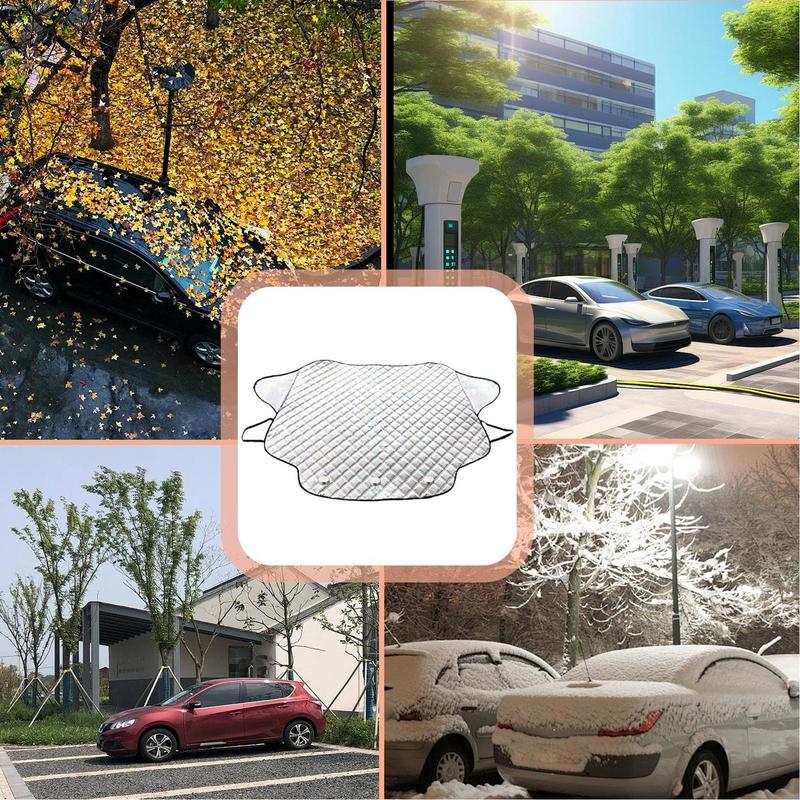 Зимние чехлы на лобовое стекло Магнитный чехол на лобовое стекло Защита от замерзания автомобиля Защита от снега и льда Защита от солнца Антифриз для автомобилей