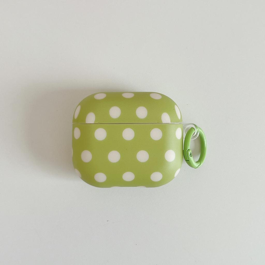 Matte Polka Dot Dots compatible with Apple AirPods Pro 1 Bluetooth Earphones 1 Protective Case Soft Case 1st Generation P